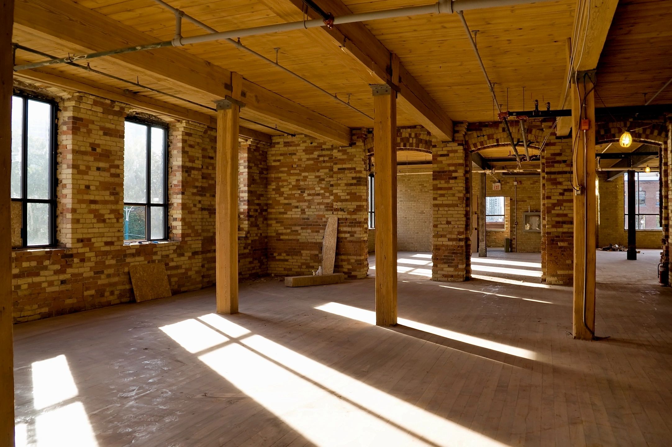 Industrial loft interior